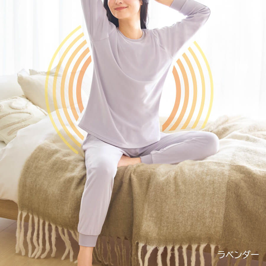 リカバリーケア トップス婦人／ラベンダM | ことせ(ことせ通販)|60歳