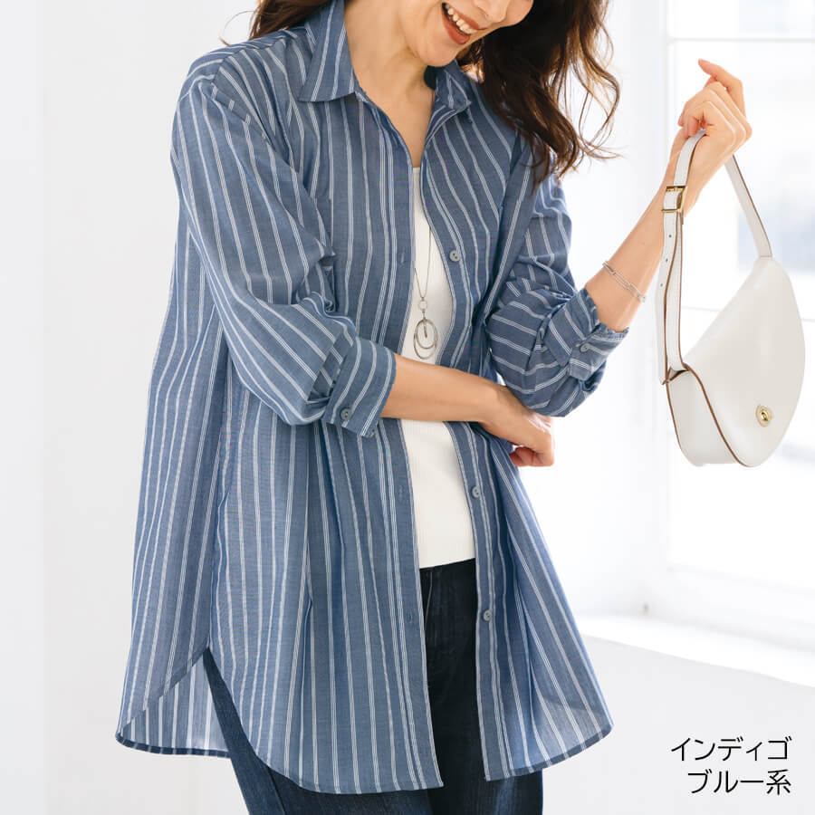 お手入れ簡単 胸ポケット付シャツ | ことせ(ことせ通販)|60歳からの
